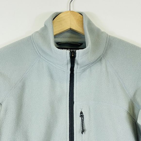 Artilect Halfmoon Glacier Grey Bio Pullover Easy Fit Fleece Jacket Womens Medium - Picture 2 of 9